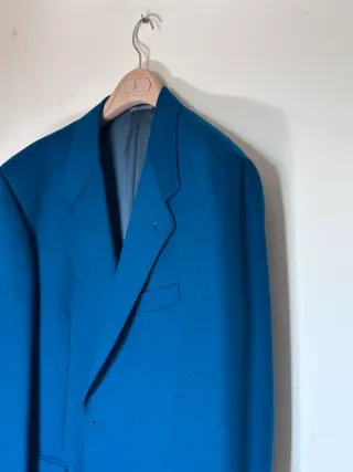 Giacca vintage lana e cashmere taglia 52