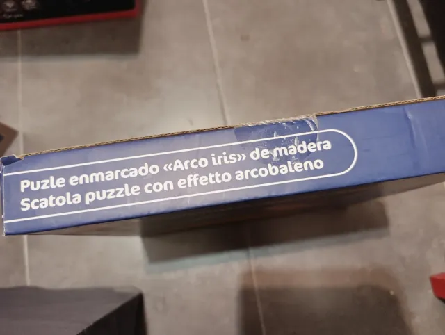 Puzzle Arcobaleno Montessori in Legno