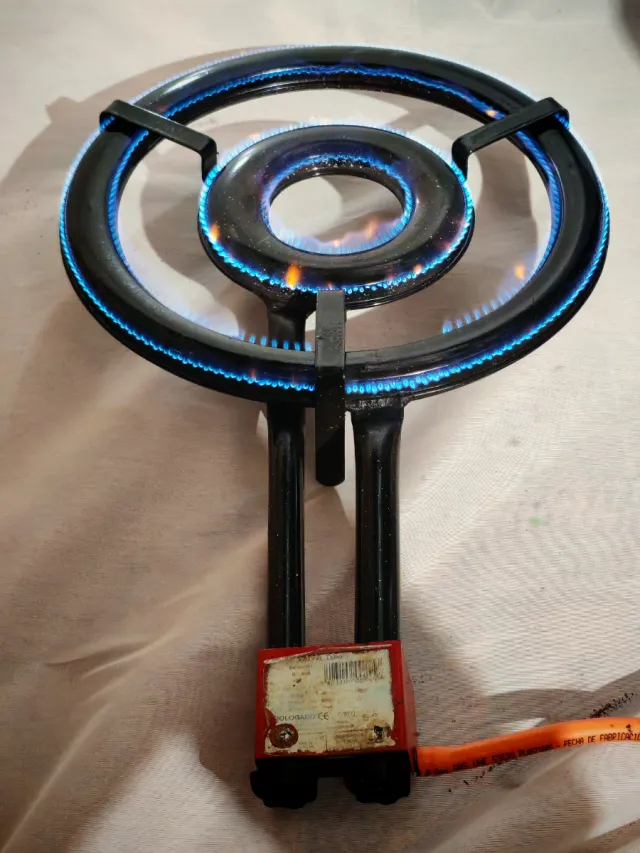 Paellero Gas Butano Doble Aro