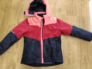 Chaqueta esquí niña rosay azul talla 6-8 años