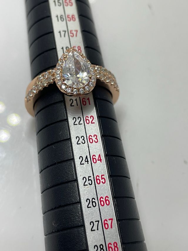 Conjunto oro talla 21.4 mm