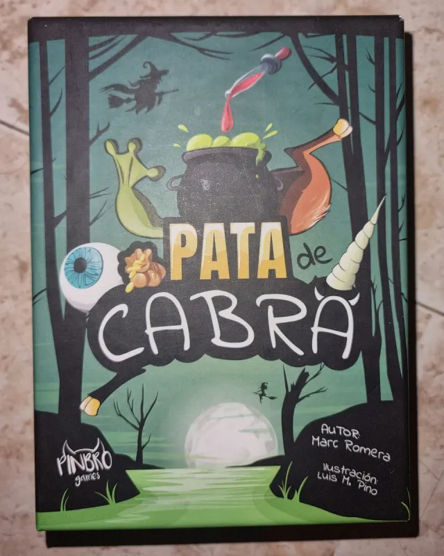 Juego de mesa Pata de Cabra Ed. Verkami + Tapete