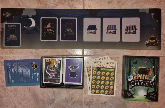 Juego de mesa Pata de Cabra Ed. Verkami + Tapete