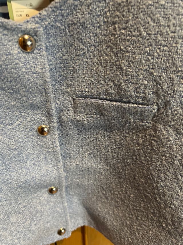 Chaqueta azul talla XL