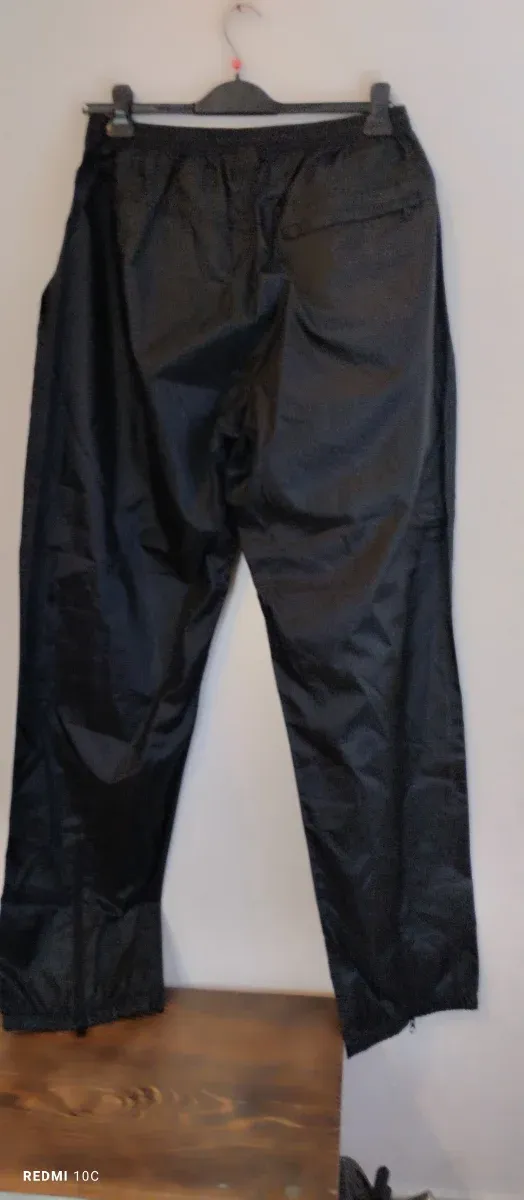Pantaloni Antipioggia Uomo Neri