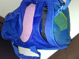Bolsa Deporte Azul Kipsta Nueva