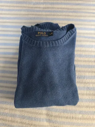 Jersey Polo Ralph Lauren Talla L\G. Azul