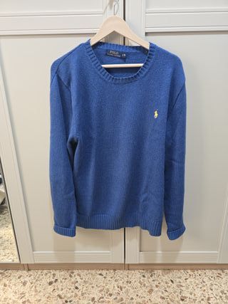 Jersey Polo Ralph Lauren Talla L\G. Azul