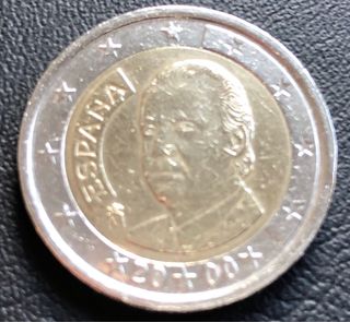 Lote 4 Monedas 2€ España Rey Juan Carlos