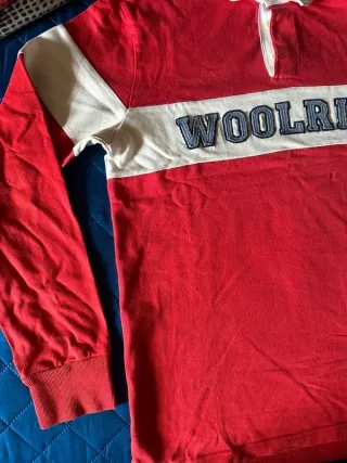 Polo Woolrich Vintage Taglia S Rossa
