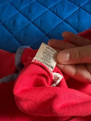 Polo Woolrich Vintage Taglia S Rossa