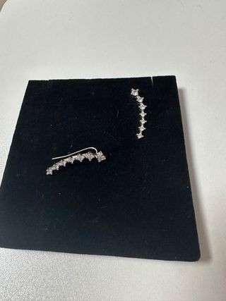 Orecchini Argento e Bianchi