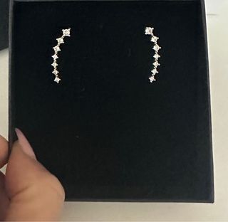 Orecchini Argento e Bianchi