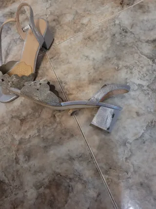 Zapatos de tacón negros mujer T39/40