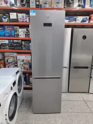 Nevera Beko plateada a+ 2,cm Nofrost