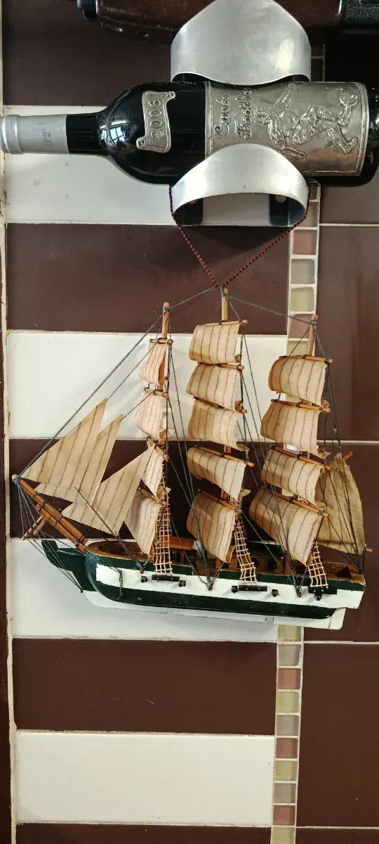 Barco de madera coleccionista