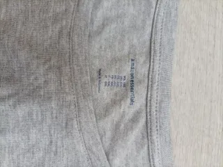 Camiseta de Tirantes con Vuelo Gris XXL