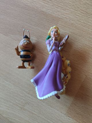 Lote PVC Willy y Rapunzel