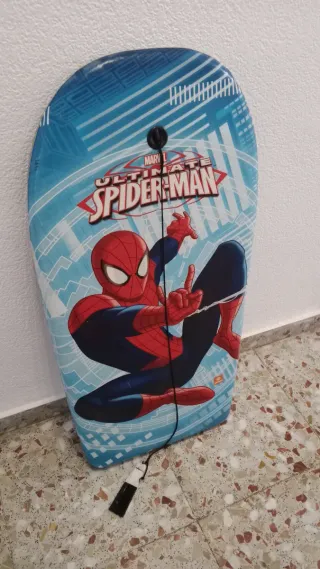Tabla de surf Spiderman para niños
