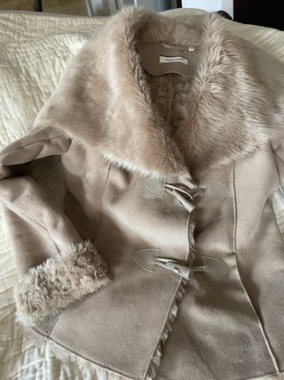 Chaqueta NAF NAF Beige Talla M