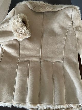 Chaqueta NAF NAF Beige Talla M