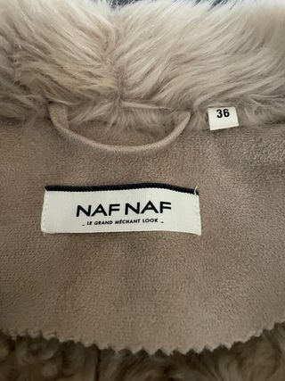 Chaqueta NAF NAF Beige Talla M