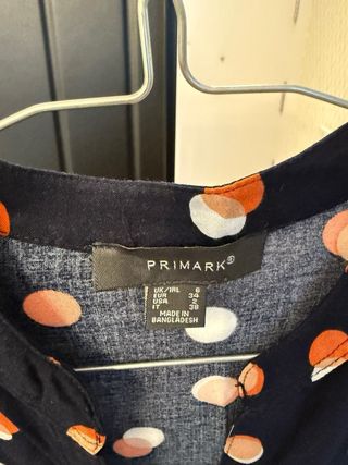 Camisa lunares Primark T36