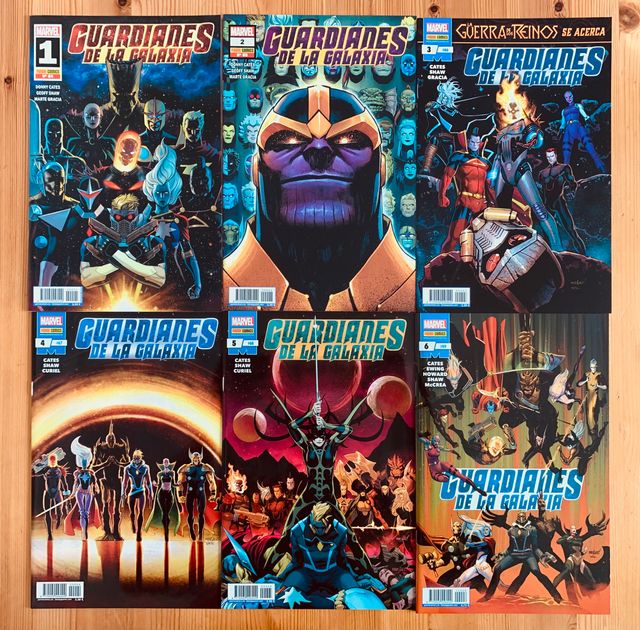 GUARDIANES DE LA GALAXIA 1-6