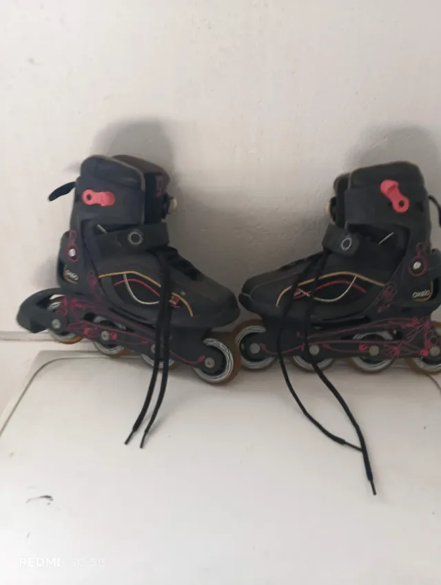 Patines en línea Oxelo negros Talla 38
