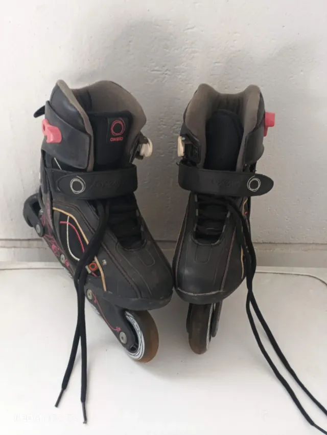 Patines en línea Oxelo negros Talla 38
