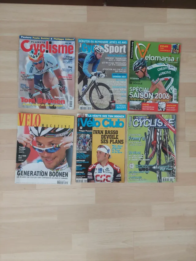 Lote 6 Revistas Ciclismo FRANCESAS
