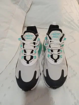 Nike Air 270 React Teal Blanco