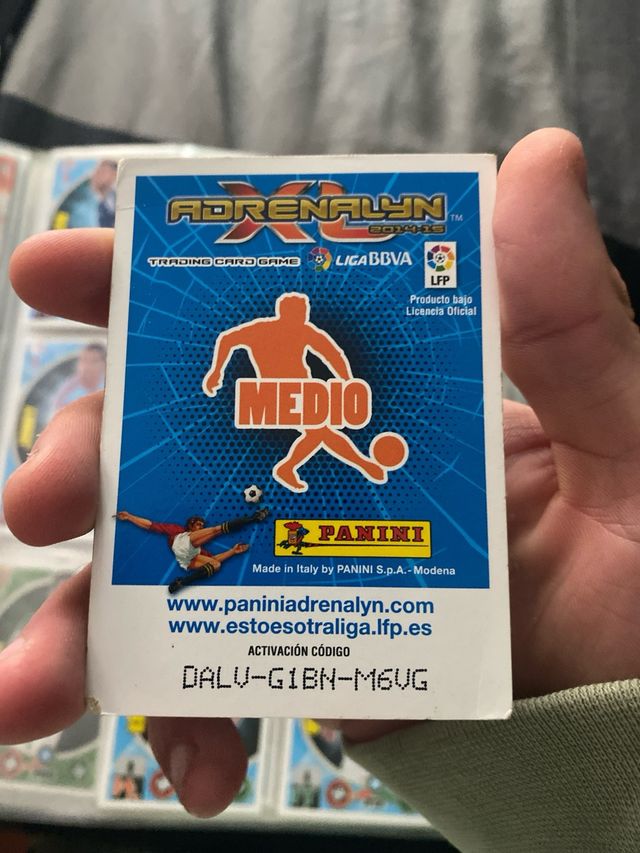 Carta Futbolista Pedro León Getafe 2014-2015