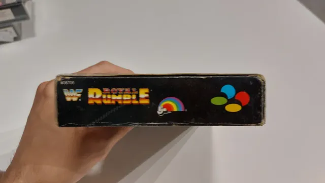 WWF Royal Rumble SNES PAL Solo caja