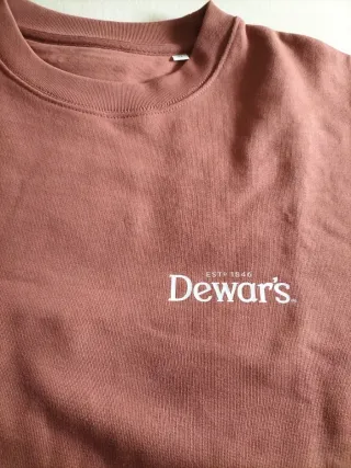 Sudadera Dewar's XL Rosa