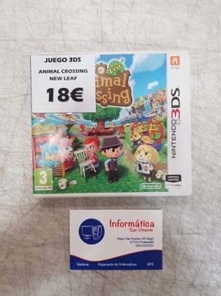 Animal Crossing New Leaf 3DS