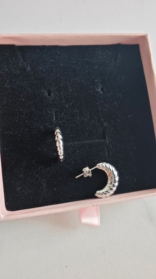 Pendientes Aro Pequeños Acero Inoxidable