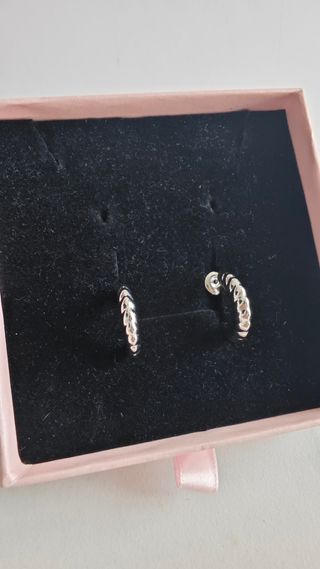 Pendientes Aro Pequeños Acero Inoxidable