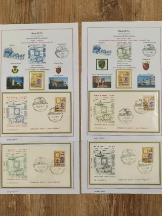 Buste B.F.C. Centenario Poste Italiane 1962