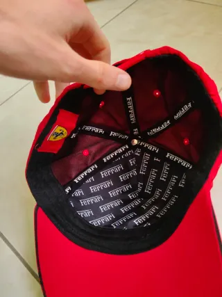 Cappello Ferrari Rosso Taglia Unica