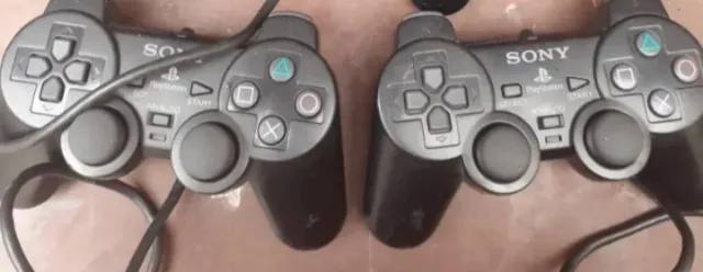 2 Mandos Sony para PlayStation 2