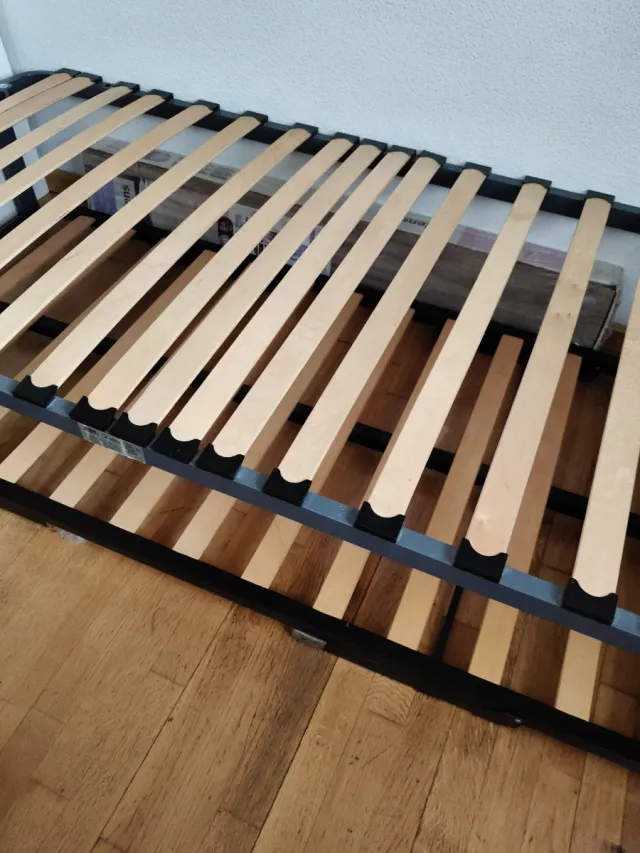 Somier canguro metálico y madera