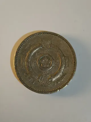 Moneta One Pound Celtico 1996