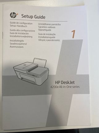 Impresora HP DeskJet 4200 series