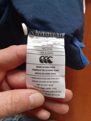 Felpa rugby Played in Heaven – taglia L