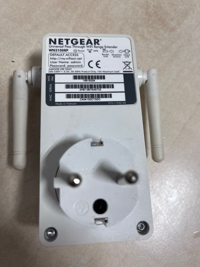 Repetidor WiFi Netgear