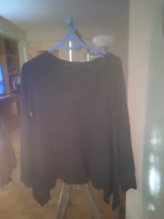 Jersey azul oversize