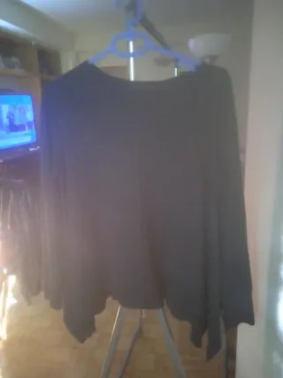 Jersey azul oversize