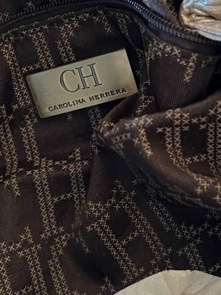 Bolso Carolina Herrera CH Dorado