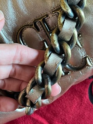 Bolso Carolina Herrera CH Dorado